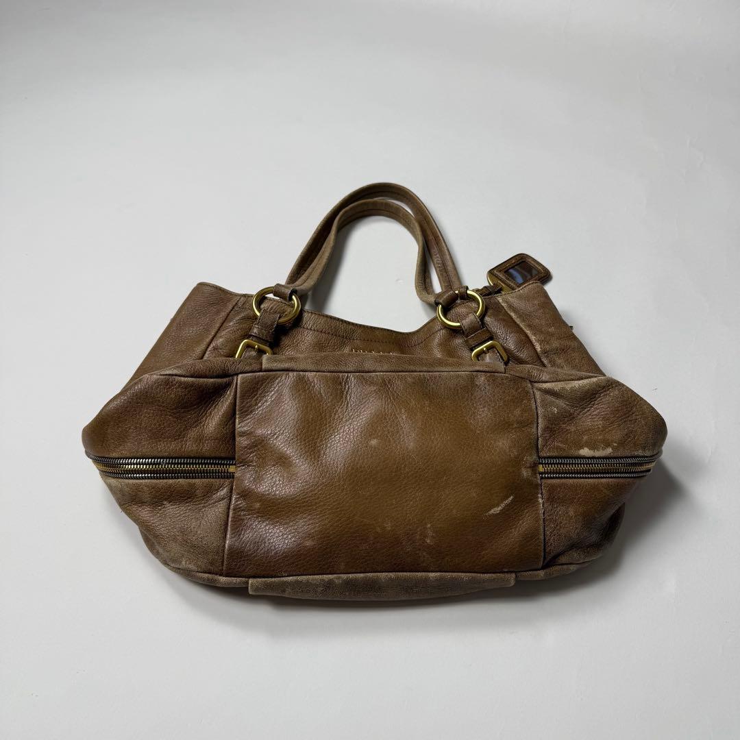バッグ 90s Prada archive leather hand bag