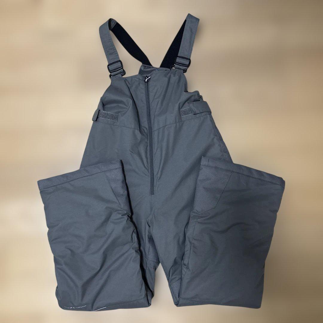 Columbia 子供用フード付きジャケット ネイビー/グレー　上160下150