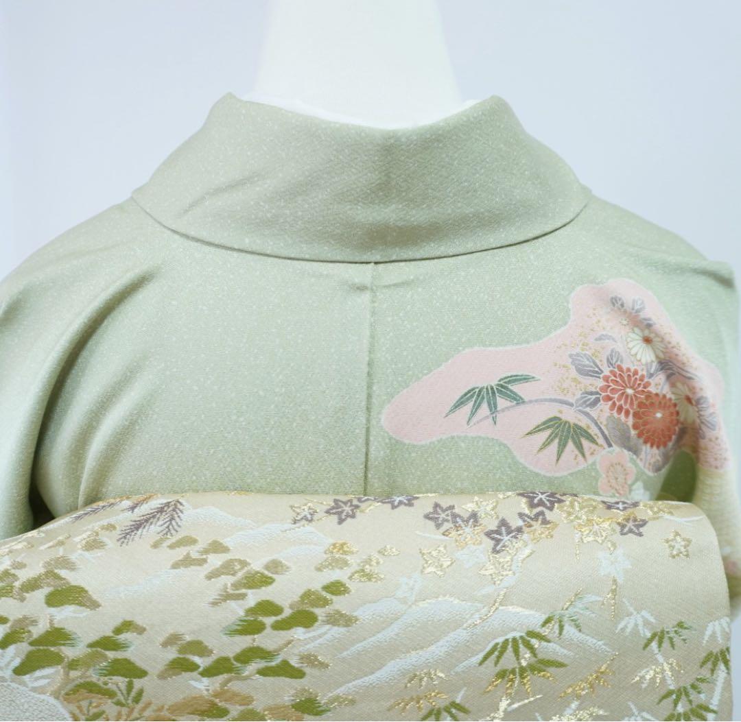 訪問着　4点フルセット 403D難あり　撮影用練習用　七五三 卒業式　入学式