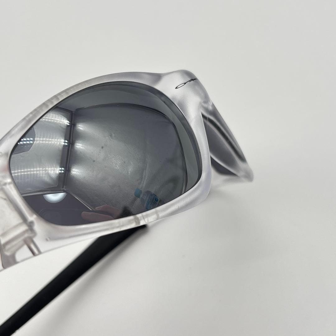 【希少】OAKLEY Straight jacket クリアフレーム y2k