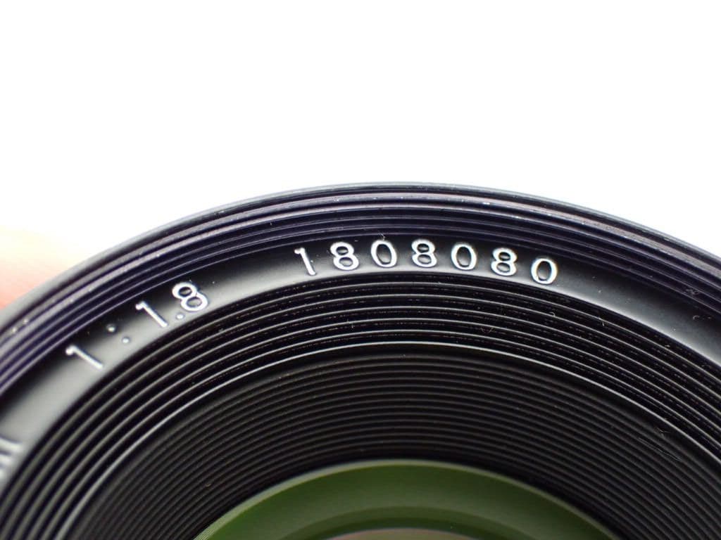 【美品】Nikon Ai 50mm f1.8 シリアルナンバーキリ番