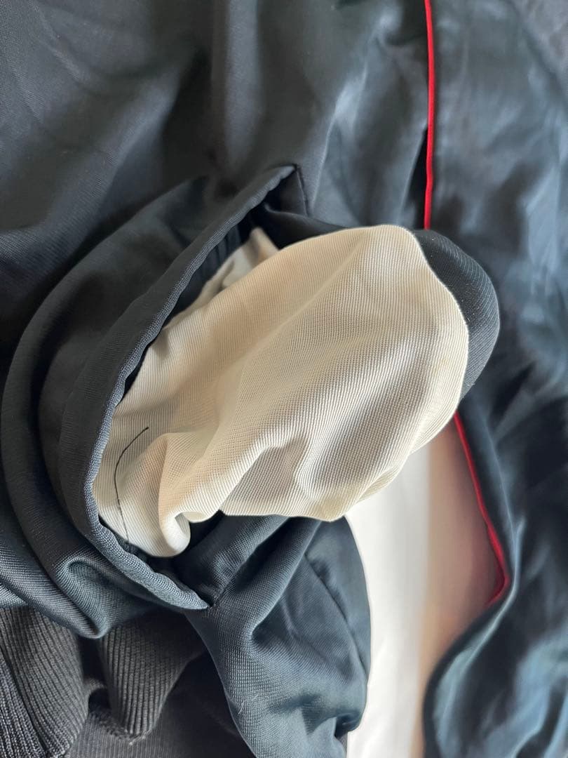 80s adidas atp トラックジャケット 黒×赤 L USA製