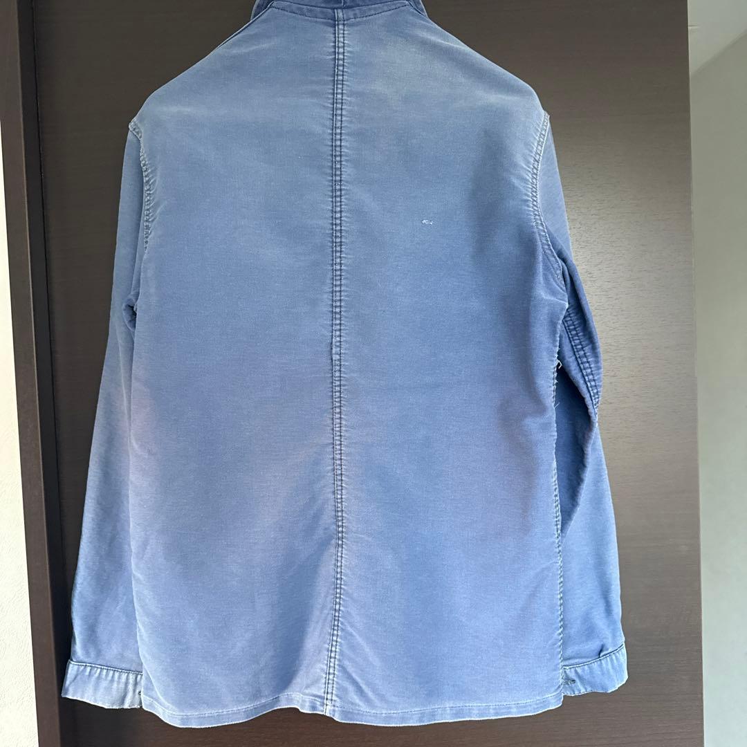 ヴィンテージ　フランス製　モールスキンカバーオール