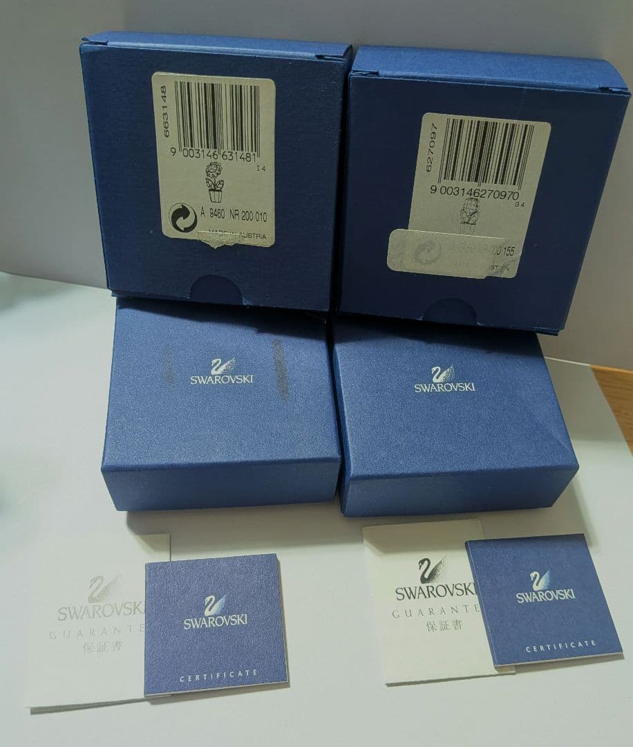 SWAROVSKI Happy Flowers 2点セット フラワー ヒマワリ