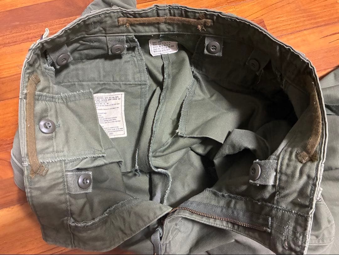 【70s US.ARMY】M-65 フィールドパンツ SMALL-SHORT