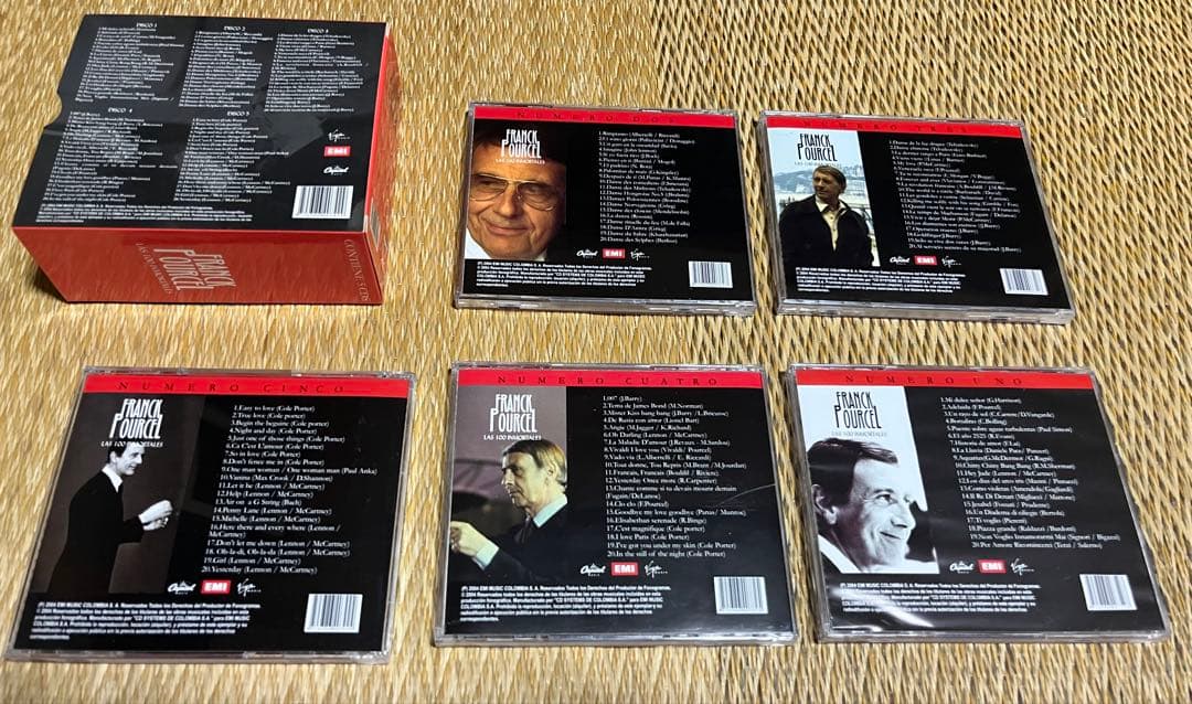 Franck Pourcel Las 100 INMORTALES 貴重品5CD