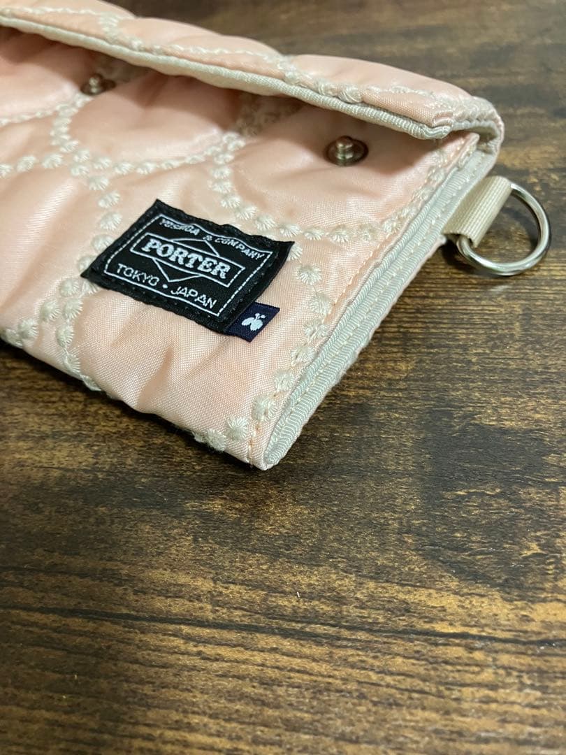 ミナペルホネン ポーター ウォレット ショルダーバッグ タンバリン