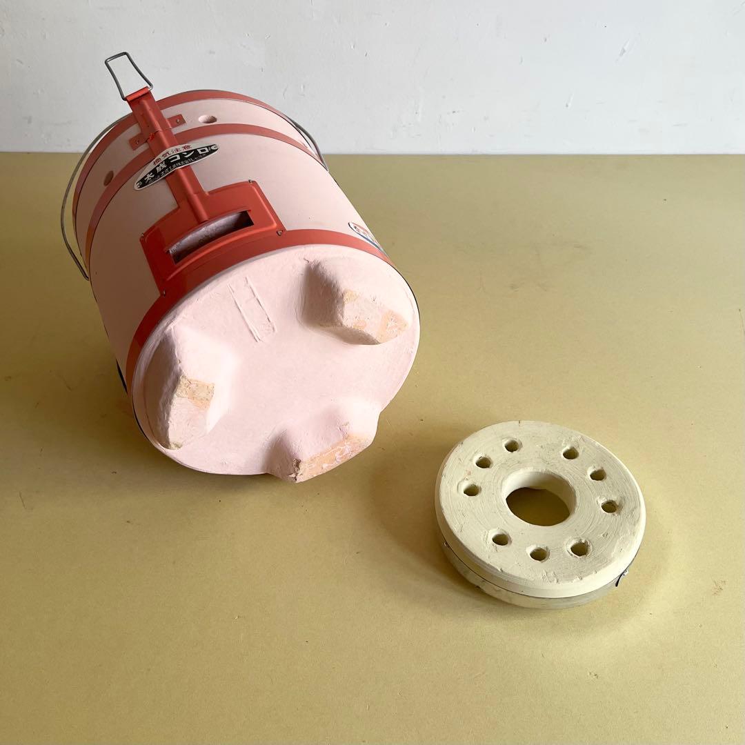 太成コンロ 練炭コンロ 4号 能登産天然珪藻土七輪　　　 お値下げ