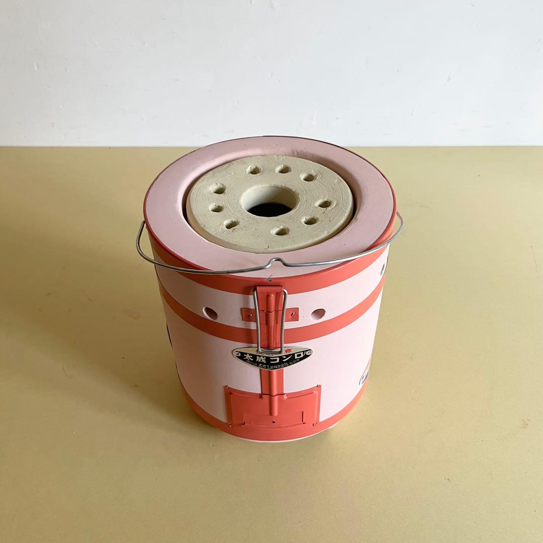 太成コンロ 練炭コンロ 4号 能登産天然珪藻土七輪　　　 お値下げ