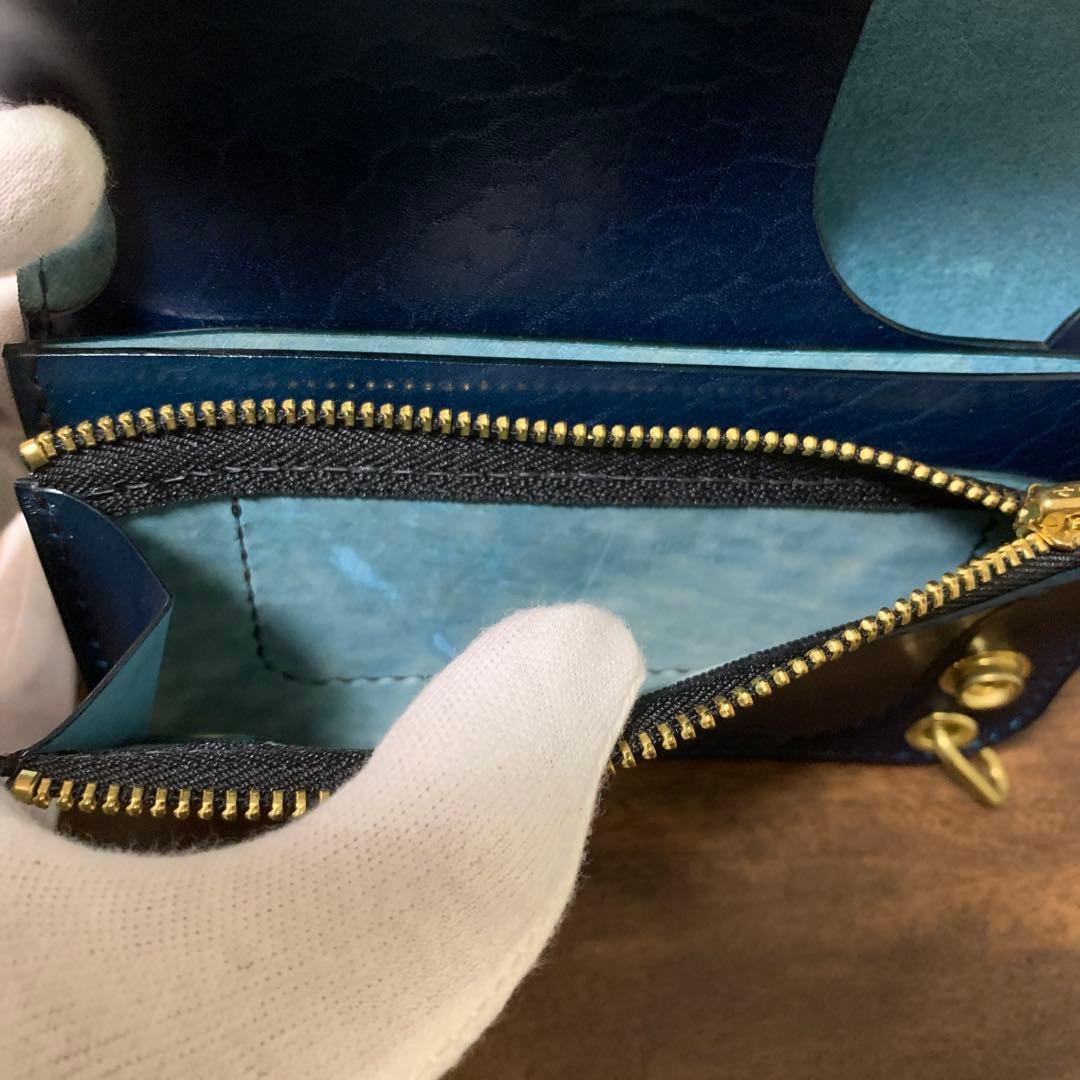 トラッカーウォレット　ミドル　新喜皮革　ホースバット　CA008