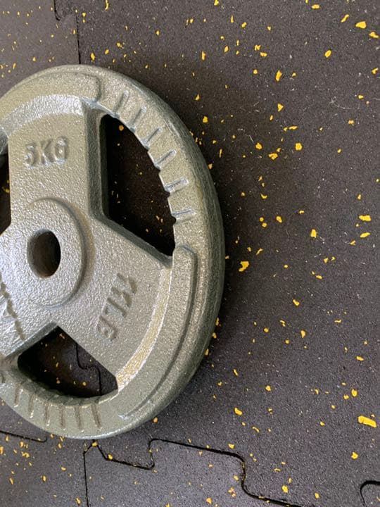 50mm アイアンプレート5kg 4枚