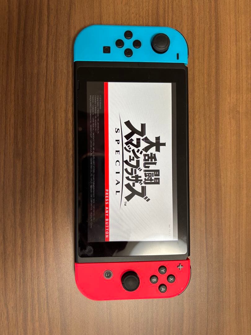 Nintendo Switch 青/赤 Joy-Con 本体、スマブラセット