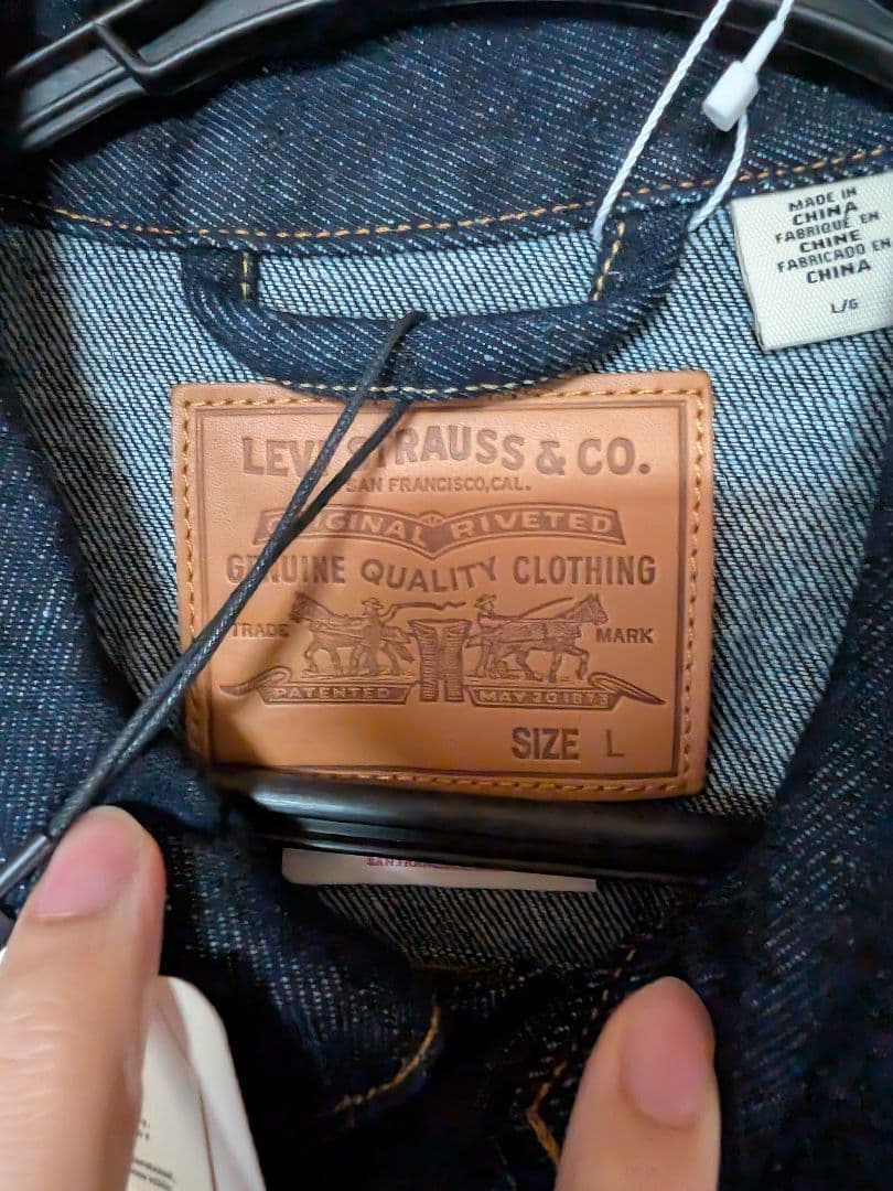 ジャケット・アウター Levi's BIOTOP TYPE 2 TRUCKER ME AGAIN EX