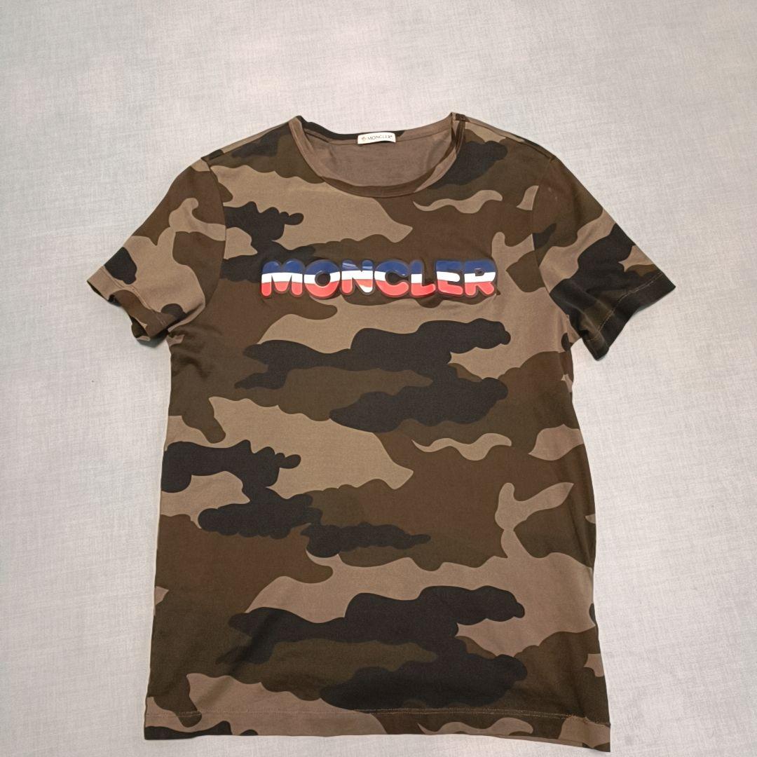 新品未使用モンクレールMONCLER迷彩TシャツM春夏