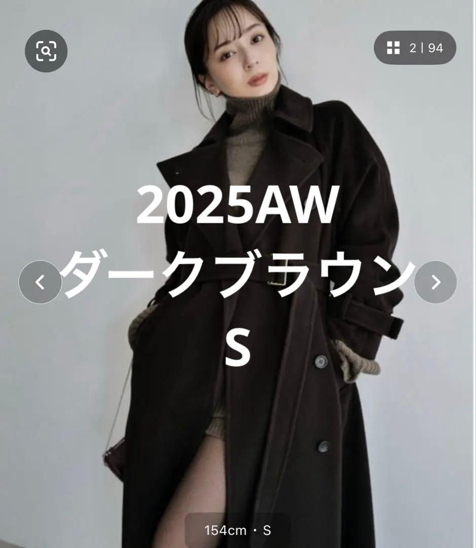 ウールトレンチコート　2025AW