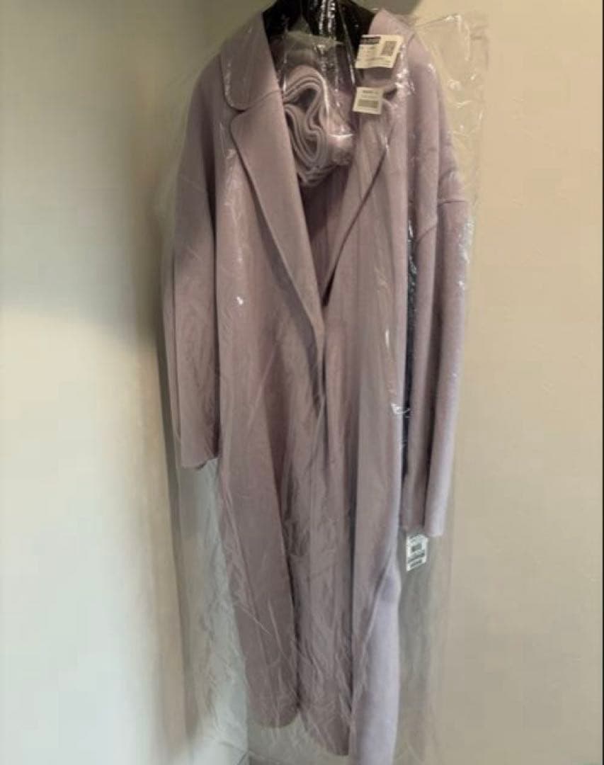 値下げ新品未使用アンタイトル　レディースロングコートチェスターコート44(3L)