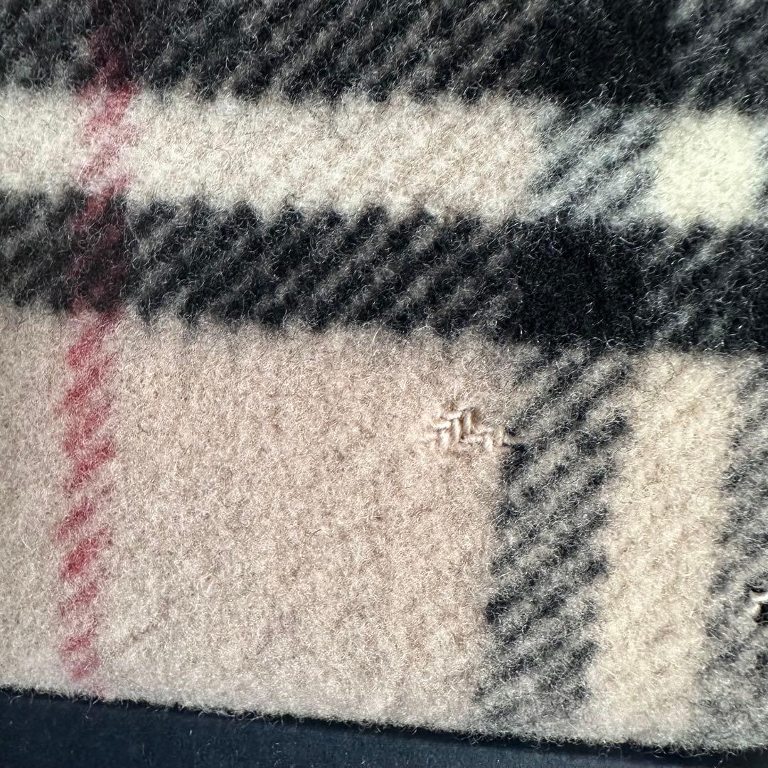 未使用 BURBERRY ウール毛布 ノバチェック バーバリー