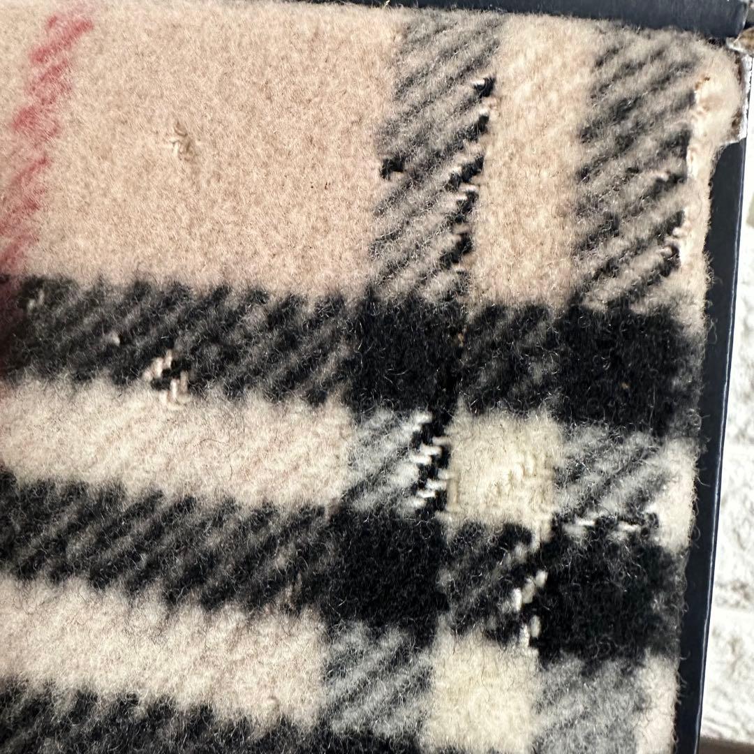未使用 BURBERRY ウール毛布 ノバチェック バーバリー