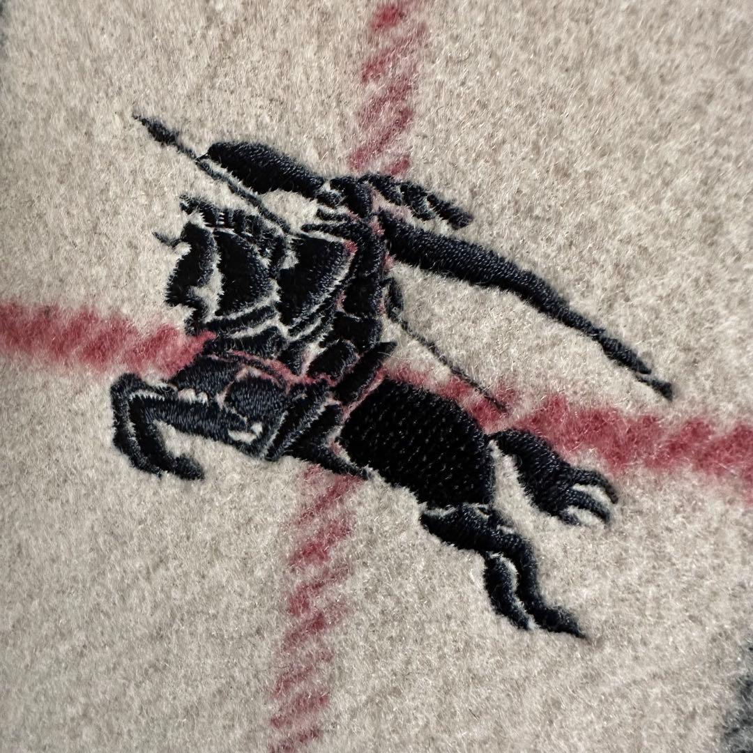 未使用 BURBERRY ウール毛布 ノバチェック バーバリー