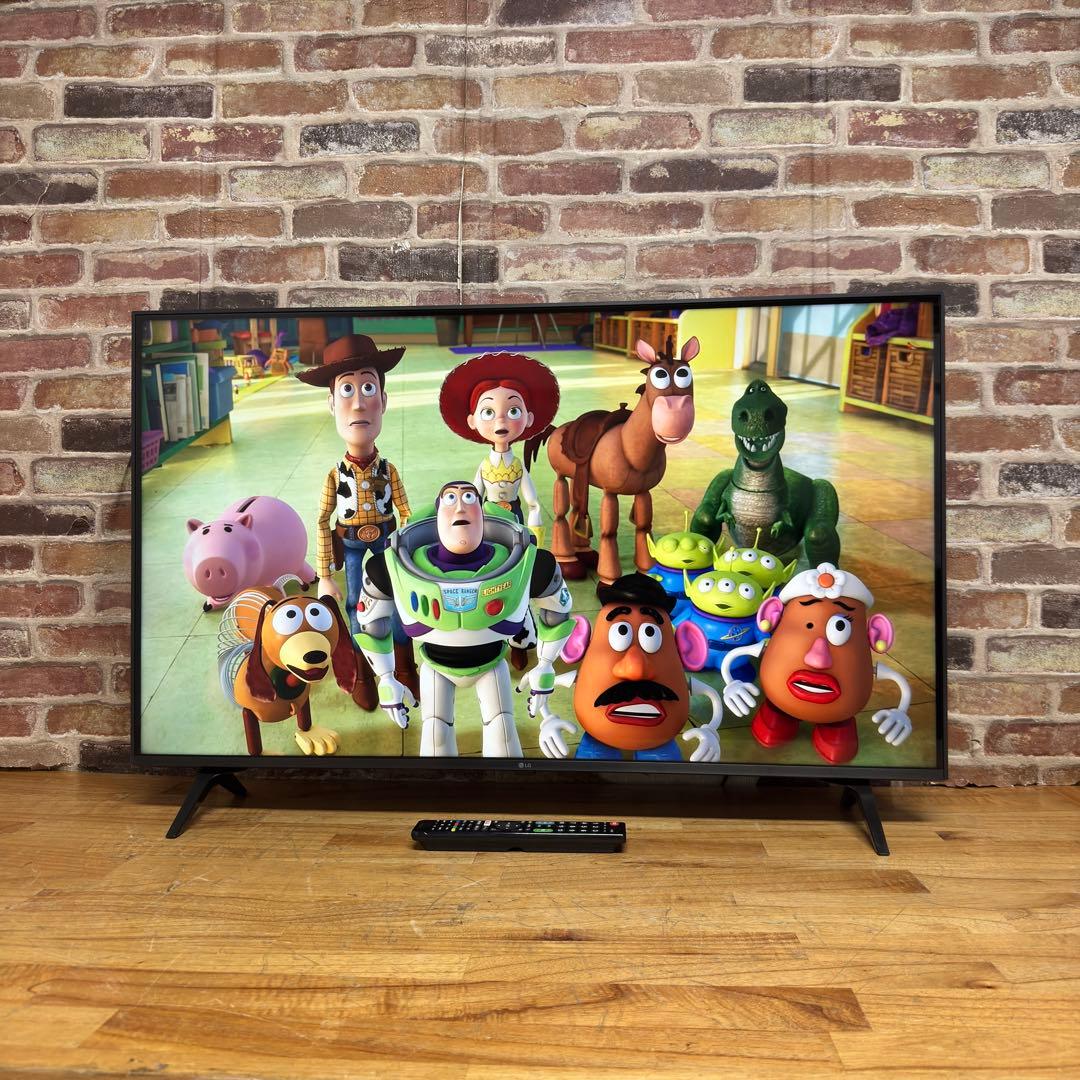 LG 43V型 4K液晶テレビ 43UM7300EJA スマートテレビ アプリ○