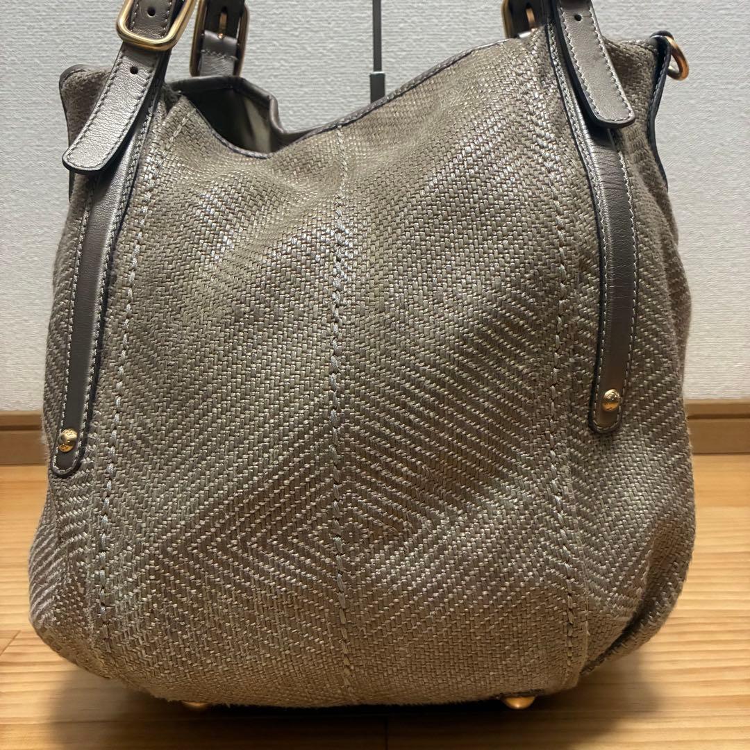 Tod's トッズ Gライン 2way ゴールド金具 ロゴ 刻印 大容量 肩掛け