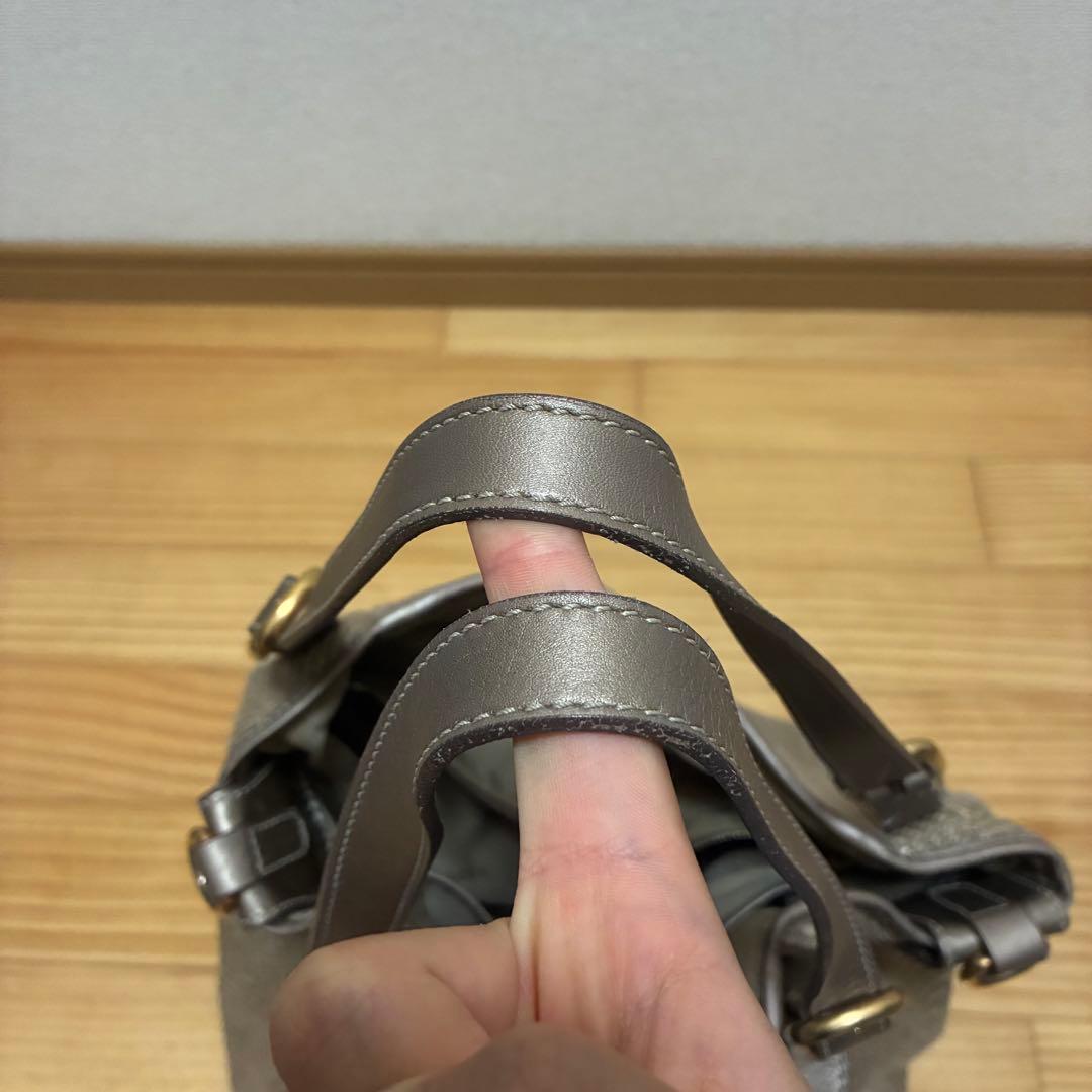 Tod's トッズ Gライン 2way ゴールド金具 ロゴ 刻印 大容量 肩掛け