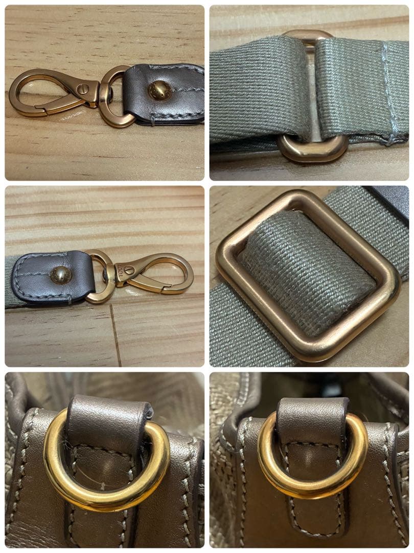 Tod's トッズ Gライン 2way ゴールド金具 ロゴ 刻印 大容量 肩掛け