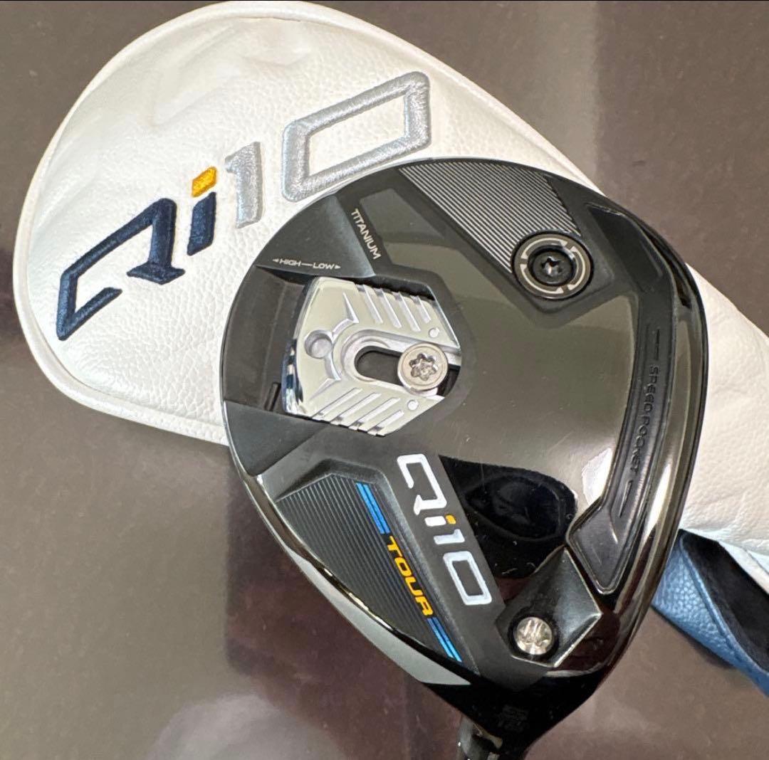 美品テーラーメイド Qi10 ツアー 5W Diamana TM50 S 18度