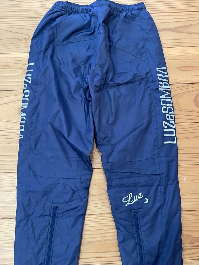 ルースイソンブラ中綿ピステ 上下セット 水色/ネイビー