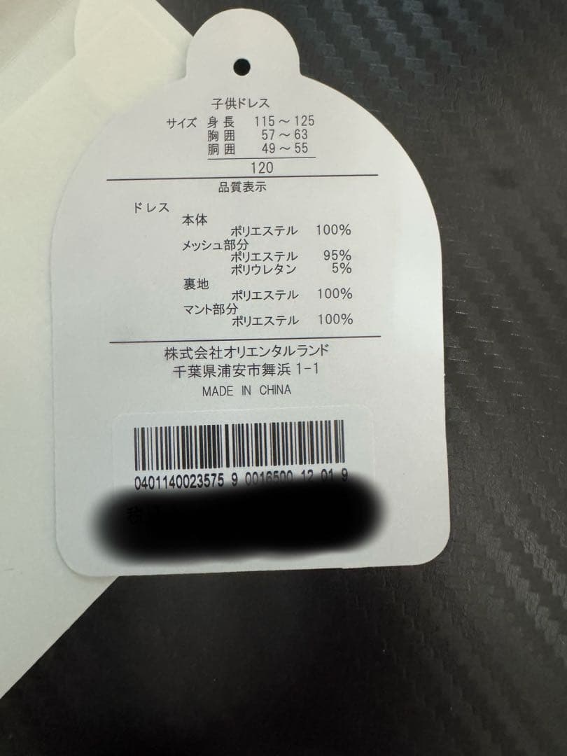 ビビディバビディブティック エルサ ドレス 120 シューズ 18cm