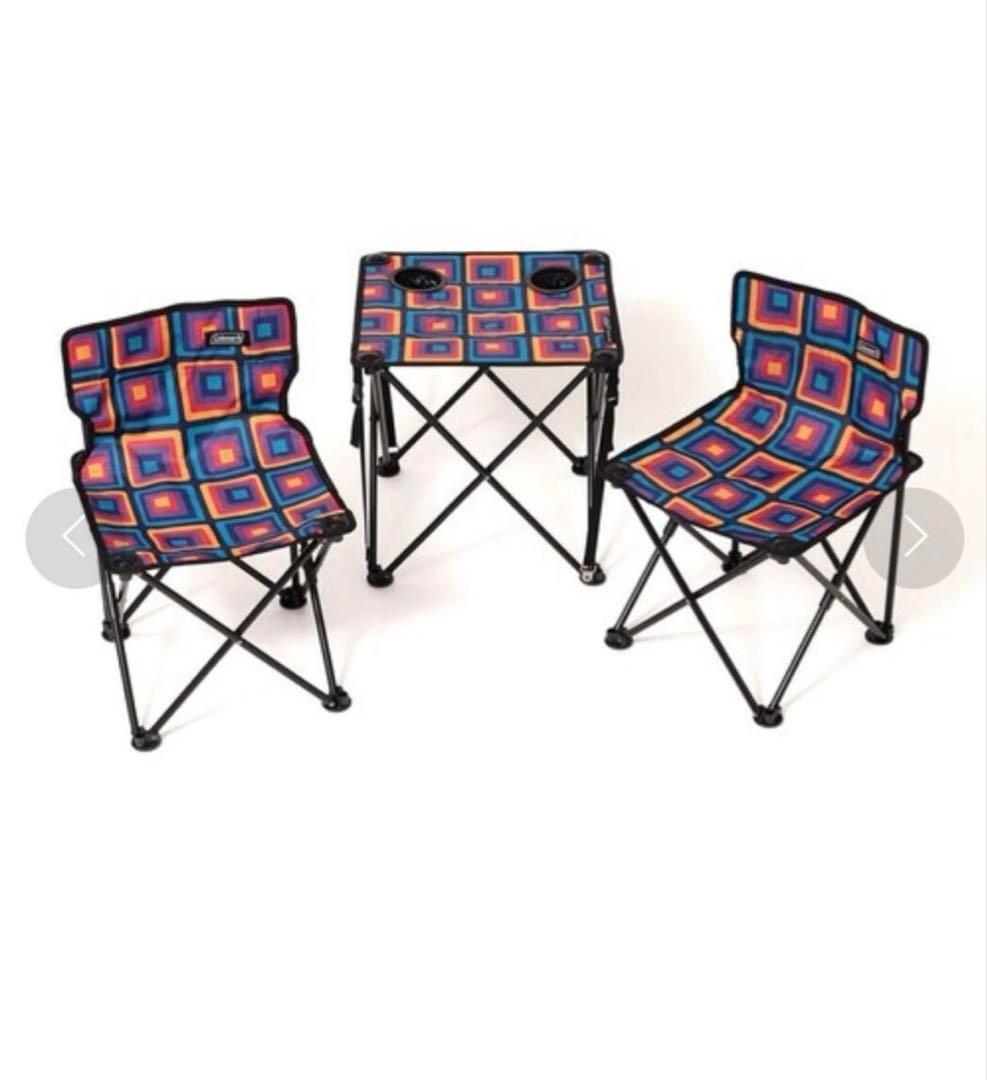 ❣️Coleman × BEAMS❣️別注 コンパクト チェア テーブル セット