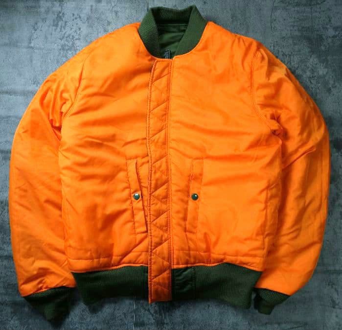 ALPHA アルファ MA-1 フライトジャケット アーカイブ Y2K カーキ