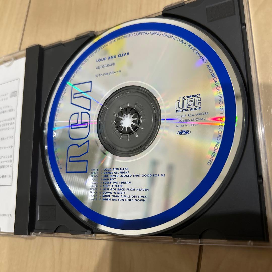 AUTOGRAPH ラウド・アンド・クリアー　CD