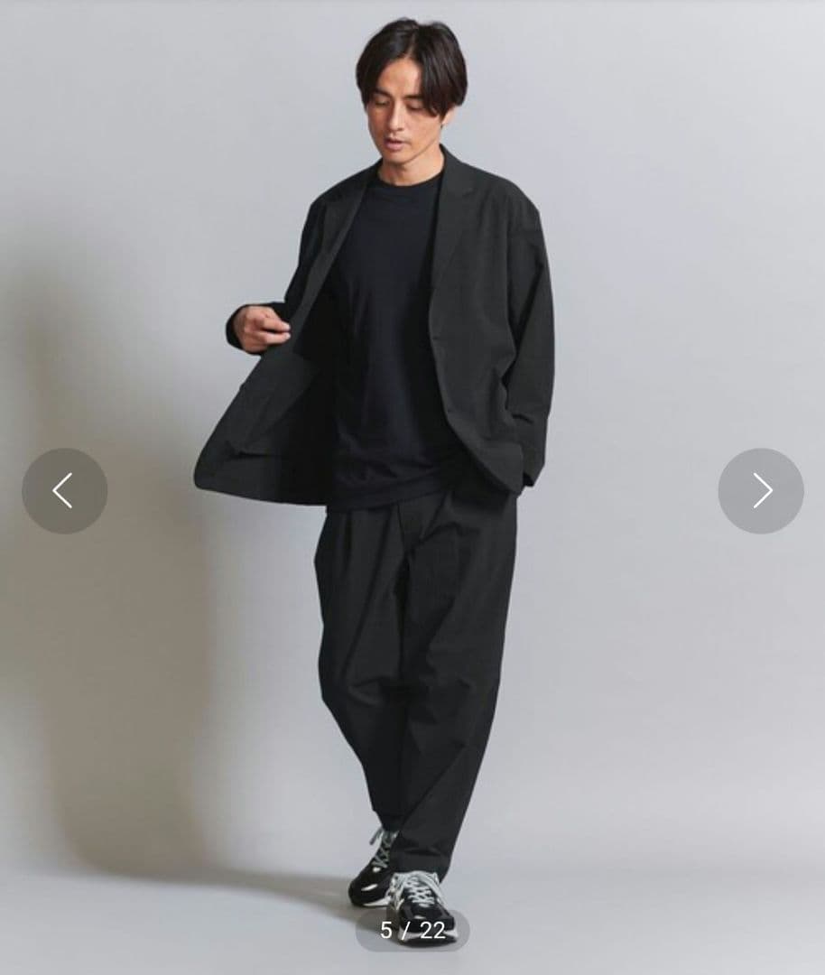 美品★ユナイテッドアローズ　360° バルーン イージー パンツ　S　1.4万