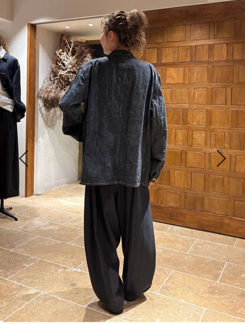 tora　新品タグ付き　カレンソロジー　カバーオールジャケット　ネイビー