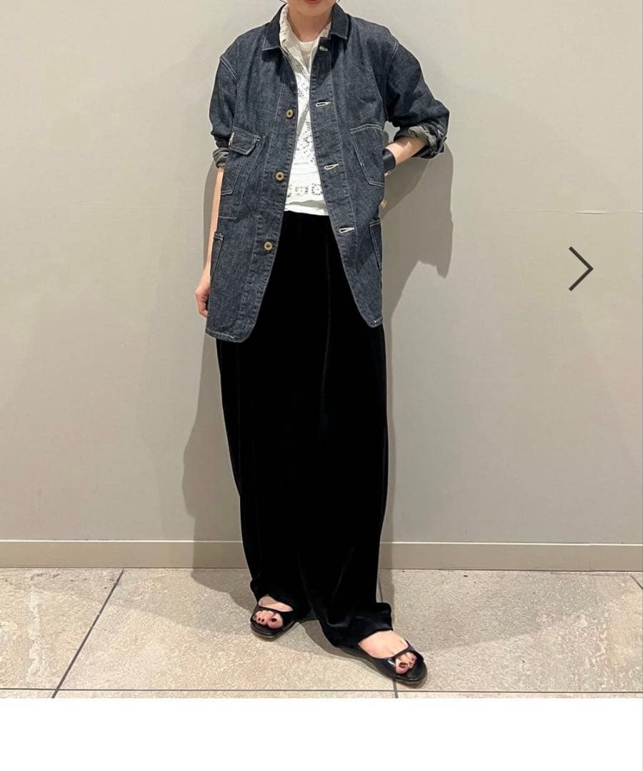 tora　新品タグ付き　カレンソロジー　カバーオールジャケット　ネイビー