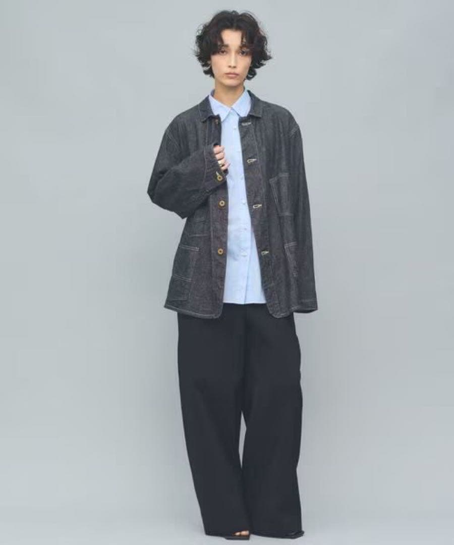 tora　新品タグ付き　カレンソロジー　カバーオールジャケット　ネイビー