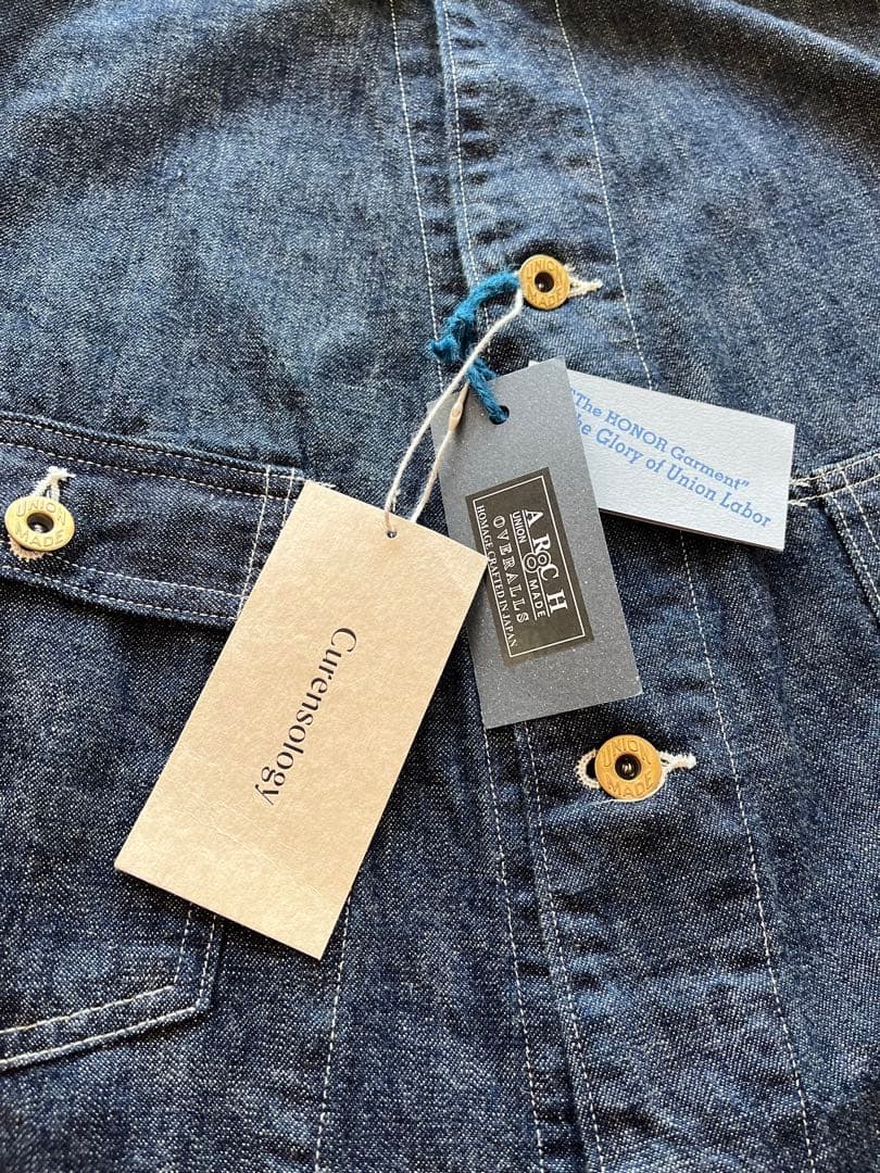 tora　新品タグ付き　カレンソロジー　カバーオールジャケット　ネイビー