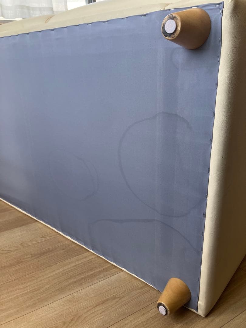 【Heavy】2人掛けソファ 白 革 シンプル おしゃれ 手入れが楽