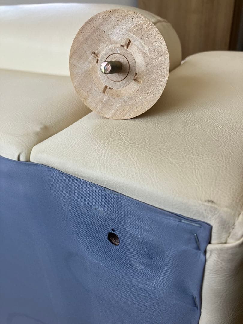 【Heavy】2人掛けソファ 白 革 シンプル おしゃれ 手入れが楽