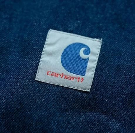 Carhartt カバーオール ダークブルー/バーガンディ