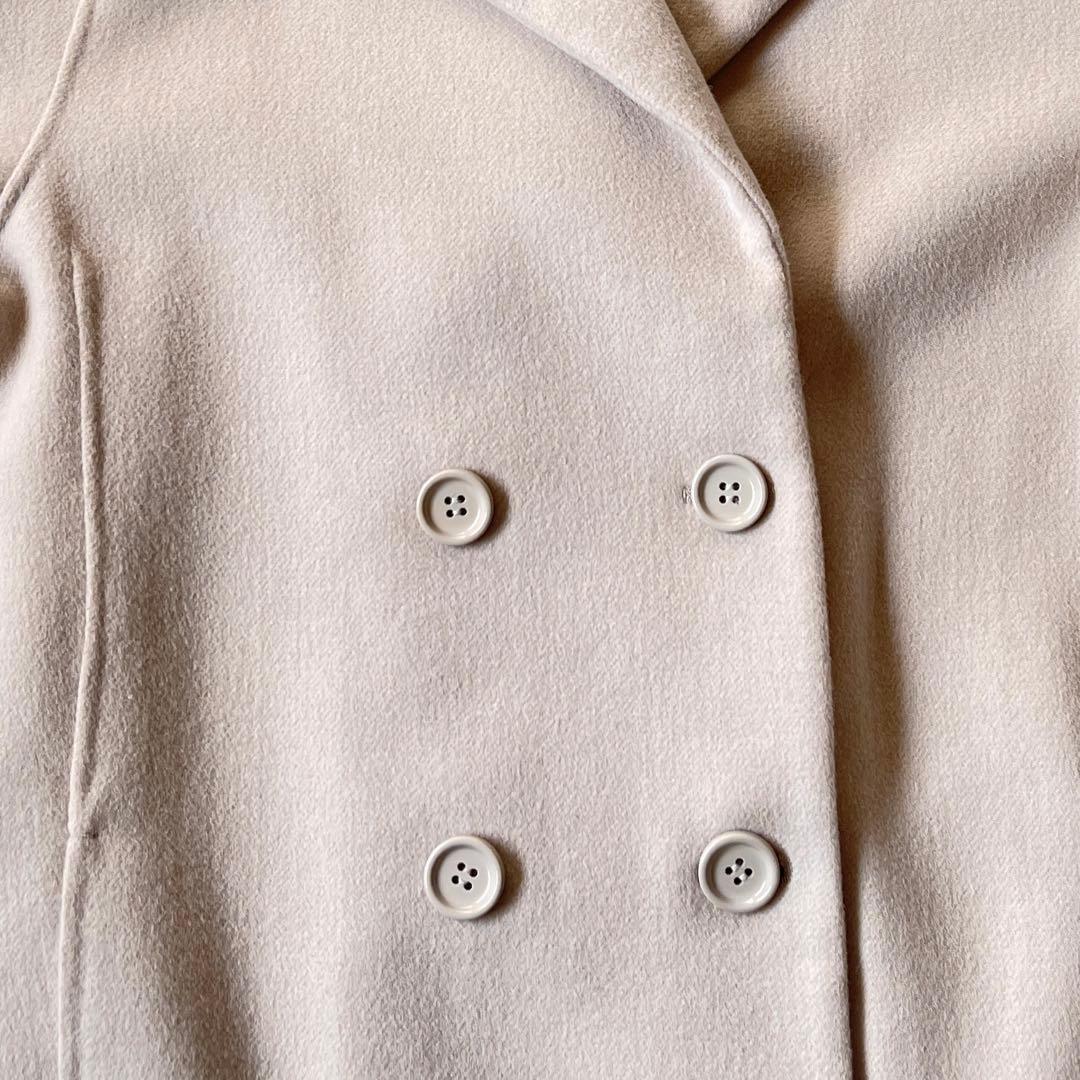 綺麗✨ マックスマーラ クチートアマーノ ロングコート ダブルフェイス アンゴラ