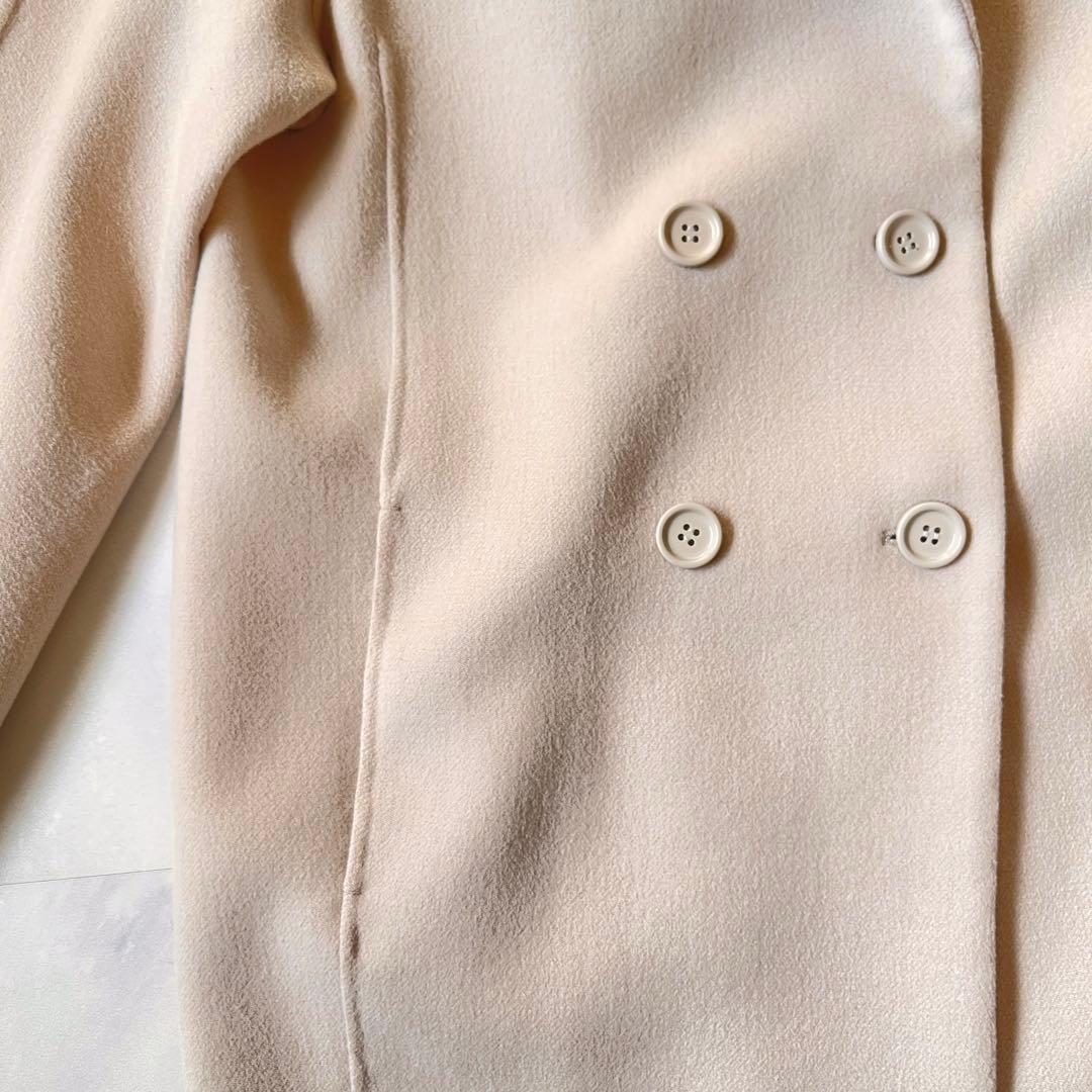 綺麗✨ マックスマーラ クチートアマーノ ロングコート ダブルフェイス アンゴラ