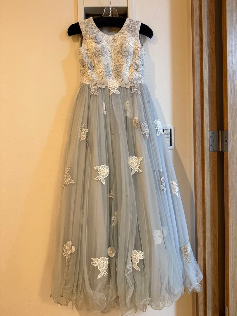 美品　TWEED DRESS ツイードドレス　演奏会ドレス　ジュニアドレス160