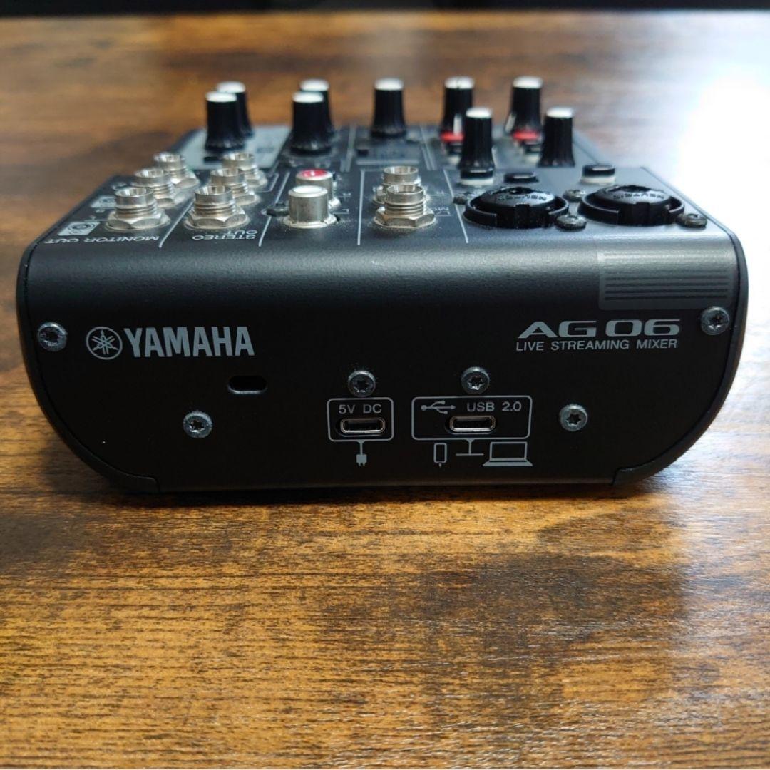 今だけセール　AG06 MK2 YAMAHA オーディオインターフェイス