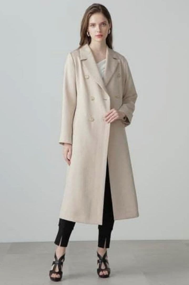 新品未使用タグ付きピンキーダイアンダブルプレストテーラーコート