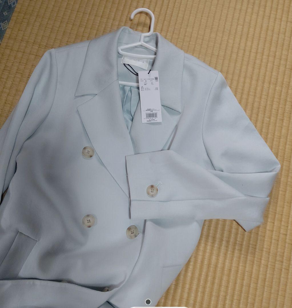 新品未使用タグ付きピンキーダイアンダブルプレストテーラーコート