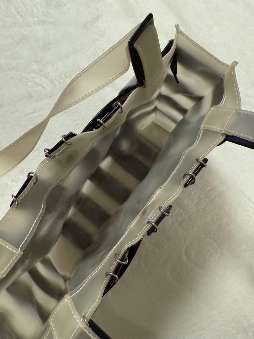 ボッテガヴェネタ　オーロラプレートイントレチャート　トートバッグ　ヴィンテージ