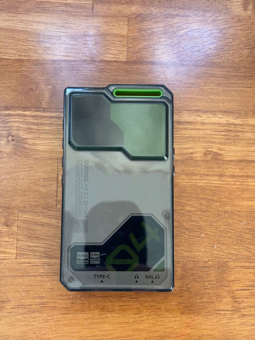 hiby R4 デジタルオーディオプレイヤー　DAP グリーン