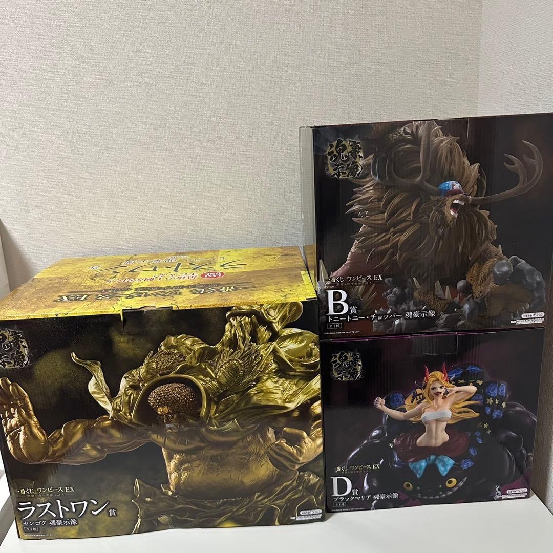 一番くじ　ワンピース　EX悪魔を宿す者達　B賞　D賞　ラストワンセット